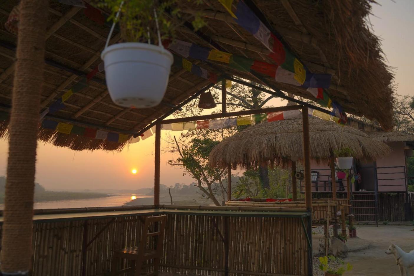 Bamby Chilling House - Feel The Nature Sauraha Exteriér fotografie