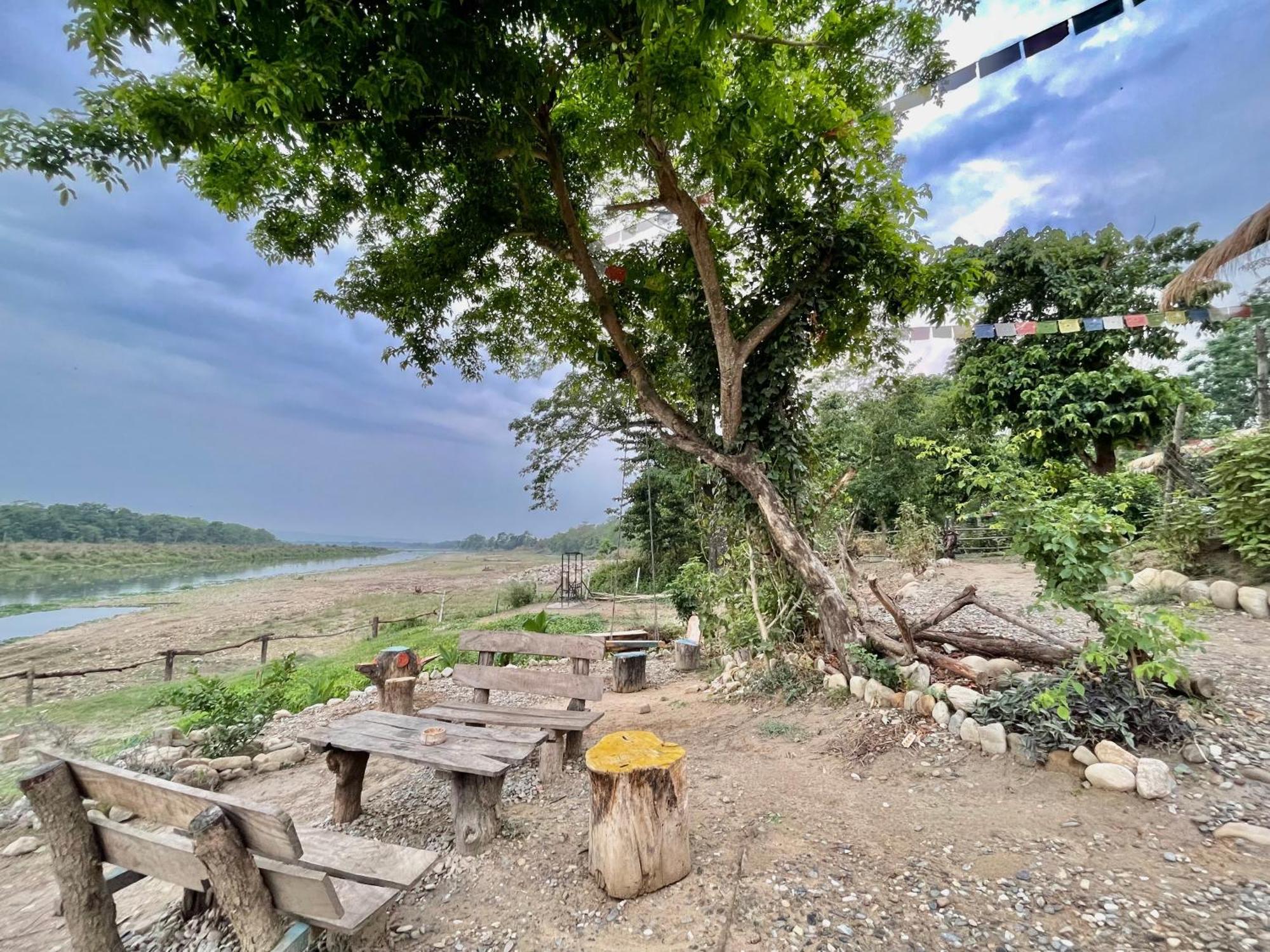 Bamby Chilling House - Feel The Nature Sauraha Exteriér fotografie