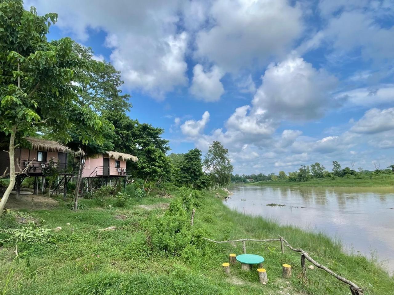 Bamby Chilling House - Feel The Nature Sauraha Exteriér fotografie